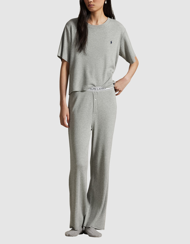 Polo Ralph Lauren - Club Waffle Short Sleeve Cotton Pyjama Set