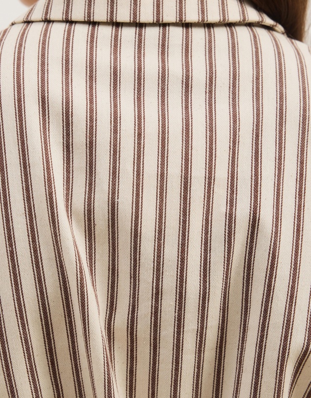 Atmos&Here - Niva Striped Relaxed Shirt