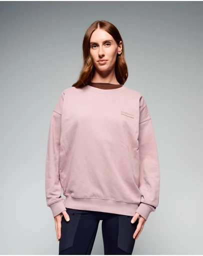 Kathmandu - Heritage Logo Slouchy Brushed Crew
