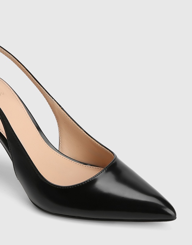 Wittner - Riker Leather Slingbacks