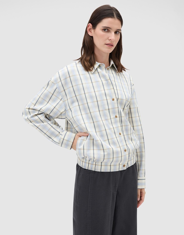 Oroton - Boyfriend Check Shirt
