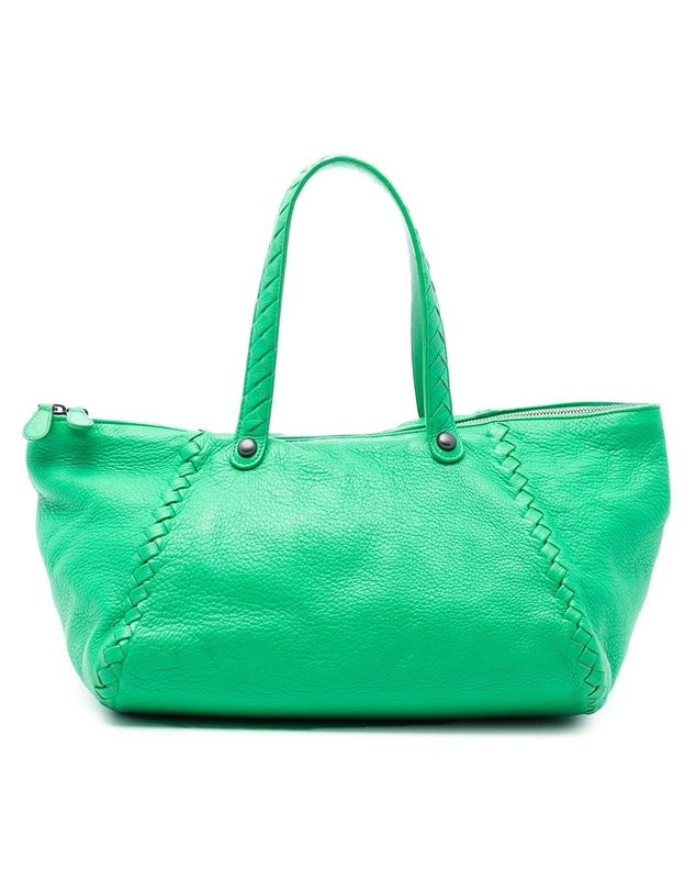 Pre-Loved by Azura Reborn - Pre-Loved Intrecciato Trimmed Cervo Tote