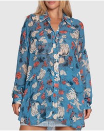 Belle & Bloom - Because You Move Me Oversized Shirt