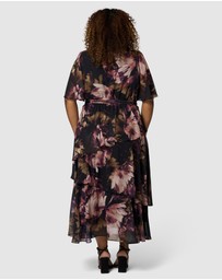 Pink Dusk by Curve Project - Hypnotic Maxi Dress