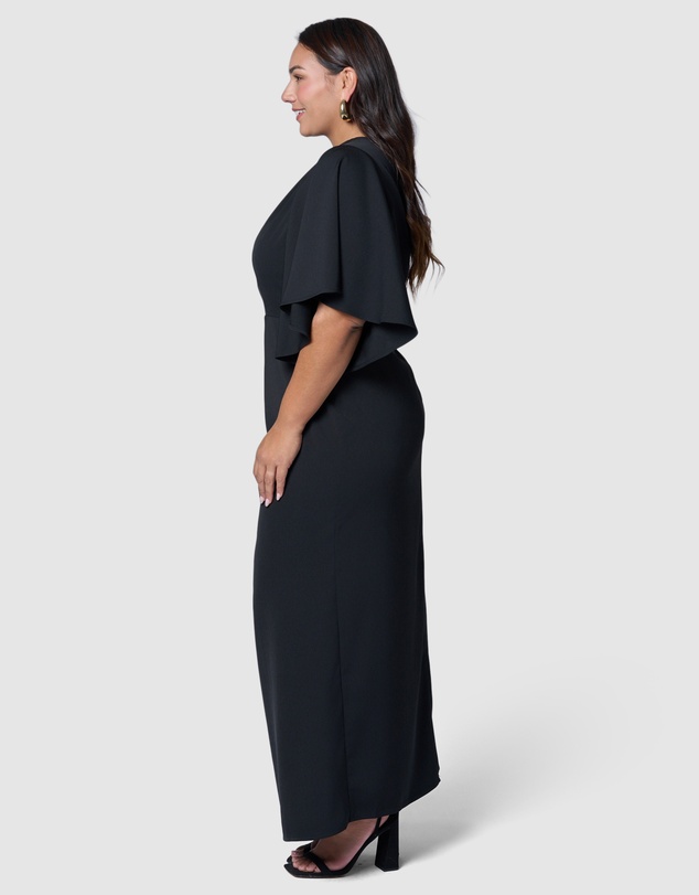 Pink Dusk by Curve Project - Angel Eyes Maxi Dress