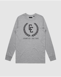 Counter Culture - Garland Logo Long Sleeve - Youth