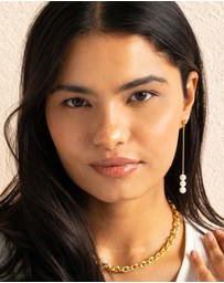 Mestige - Mallorca Drop Earrings - 18K Gold Plated