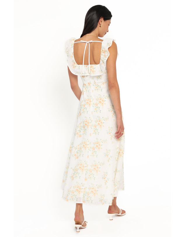 Petal & Pup - Lucille Maxi Dress - Yellow Floral