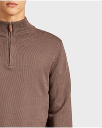 Academy Brand - Clyde 1/4 Zip Knit