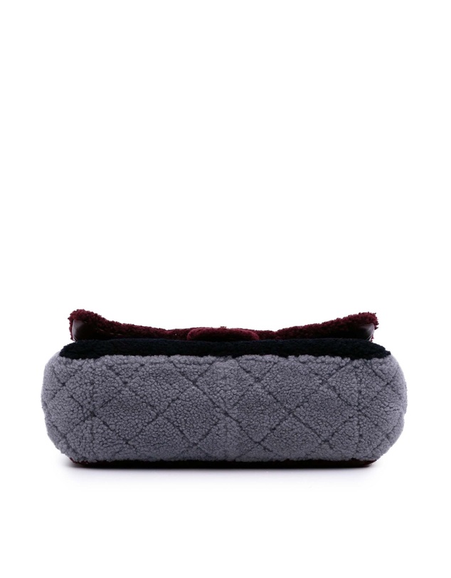 Pre-Loved by Azura Reborn - Pre-Loved Medium Quilted Shearling Single Flap