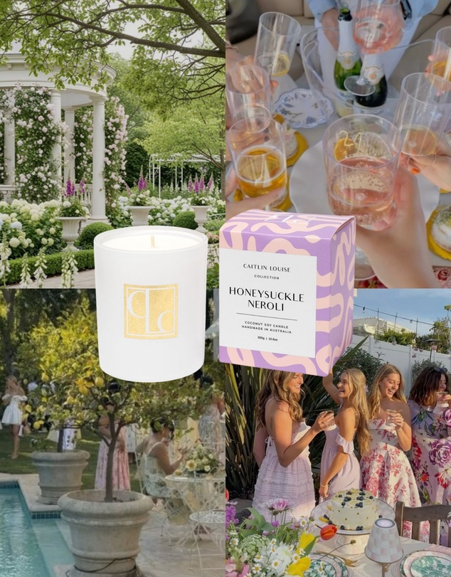 Caitlin Louise Collection - Honeysuckle Neroli Candle