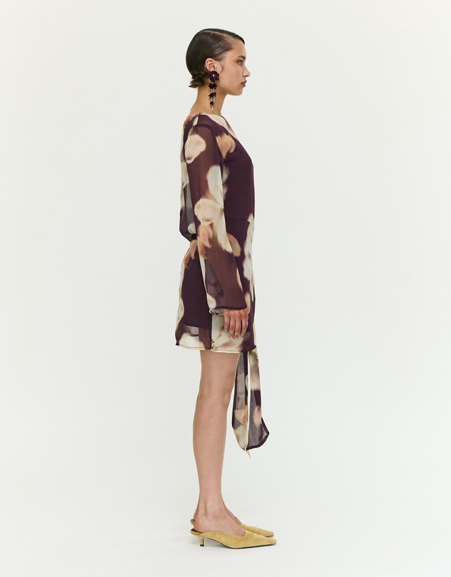 Staple the Label - Lula Tie Detail Mini Dress
