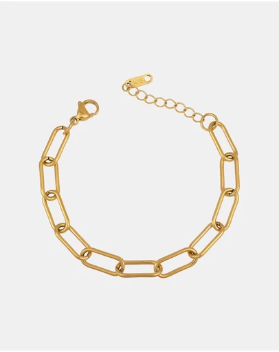 Zoe Olivia - Waterproof Oval Link Bracelet