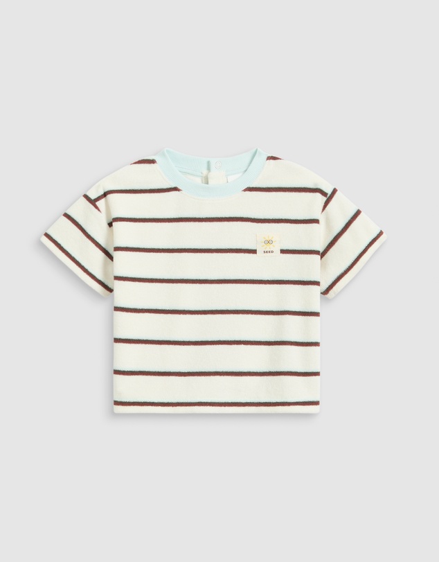 Seed Heritage - Stripe Patch Tee