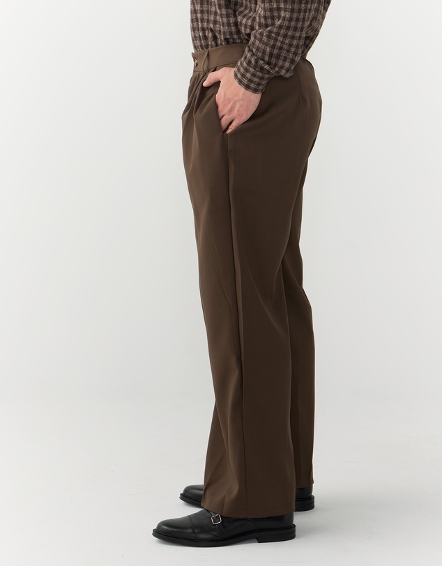 Justin Cassin - Bryden Pleated Loose Pants