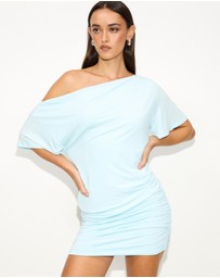 Dazie - Afters Off-Shoulder Mini Dress