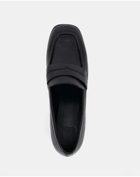 Wittner - Kylie Leather Heeled Loafers