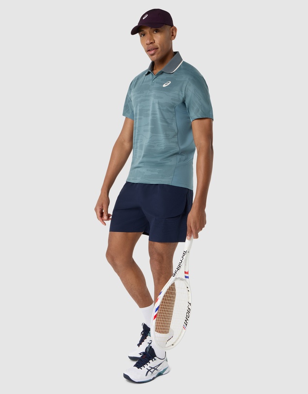 ASICS - Match Jacquard Polo Short Sleeved Top - Men's