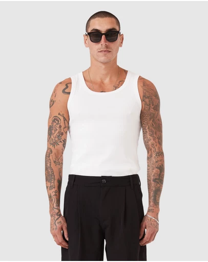 Zanerobe - Rib Tank White