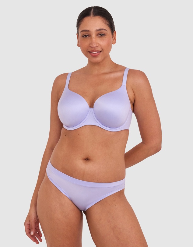 Bras N Things - Body Bliss Full Cup Bra - Pale Blue