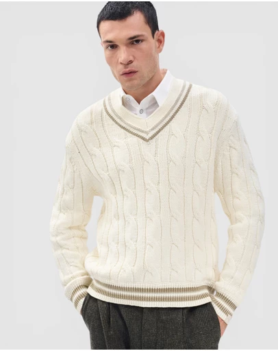 rag & bone - Tristan Cricket Vee Sweater