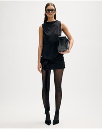 Minima Esenciales - Kyler Draped Mini Dress