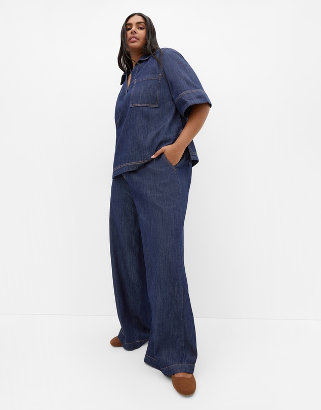 City Chic - Tia Denim Shirt