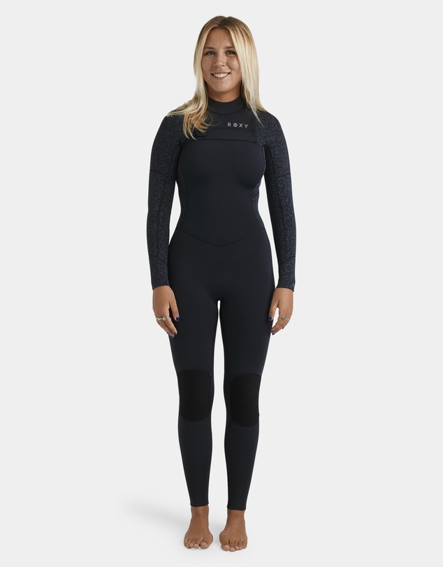 Roxy - Womens 4/3mm Swell Natural Chest Zip Wetsuit