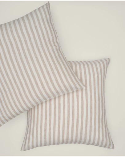 Carlotta + Gee - 100% Linen European Pillowcase Set