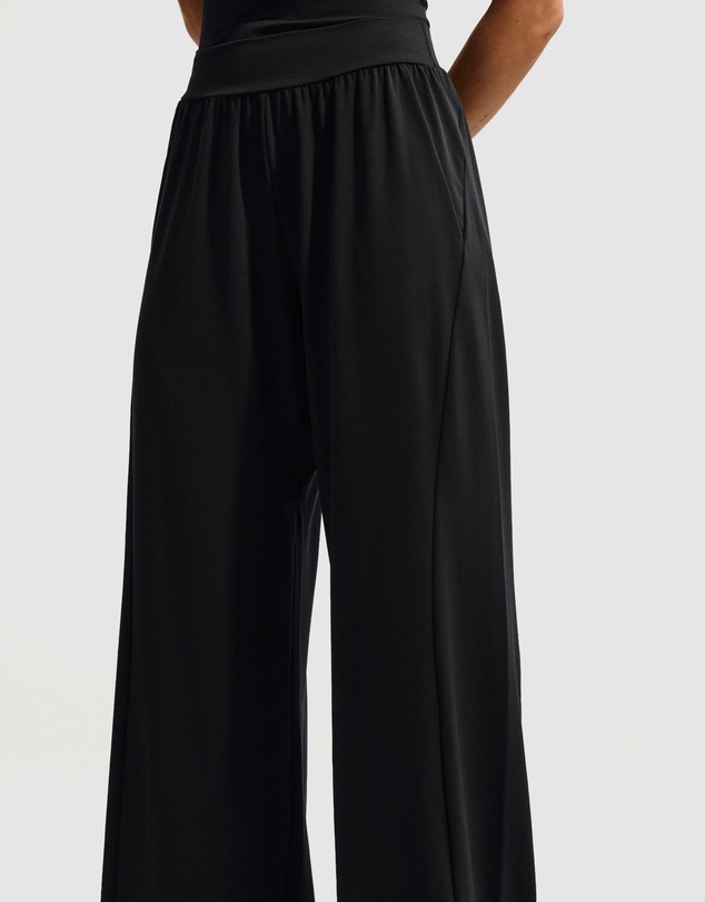 Nike - Zenvy Mid-Rise Wide-Leg Pants