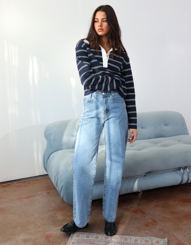 Madison The Label - Ryland Rugby Top