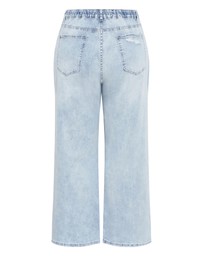 City Chic - Plus size Harley Fit Lora Wide Leg Jean - light wash