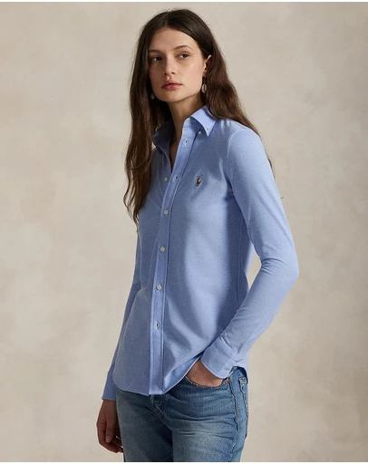 Polo Ralph Lauren - Heidi Long-Sleeve Skinny Knit Shirt