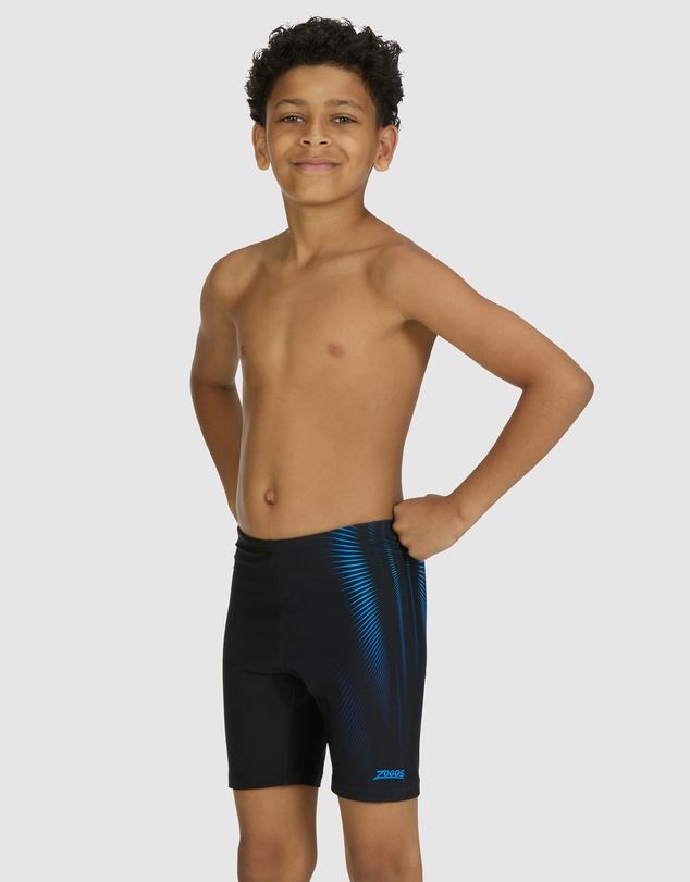 Zoggs - Extender Light Blue Mid Jammer - Kids-Teens