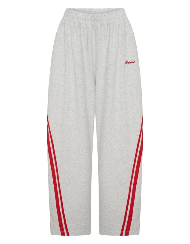SSAINT - SŚAINT Barrel Pant Grey & Red