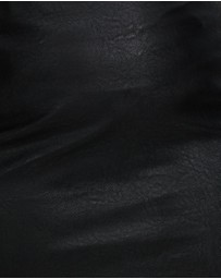 Atmos&Here Curvy - Elora PU Mini Skirt