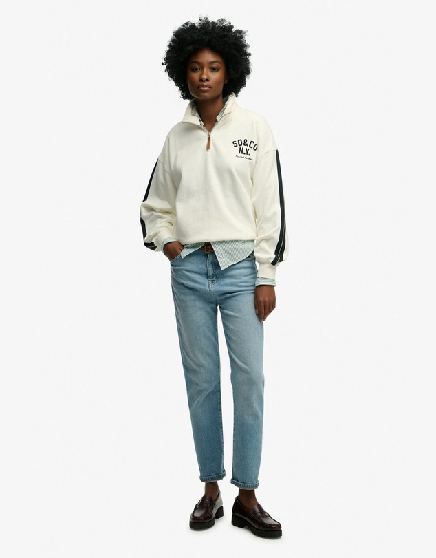 Superdry - Country Club Applique Half Zip