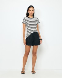 AERE - Stripe T-Shirt