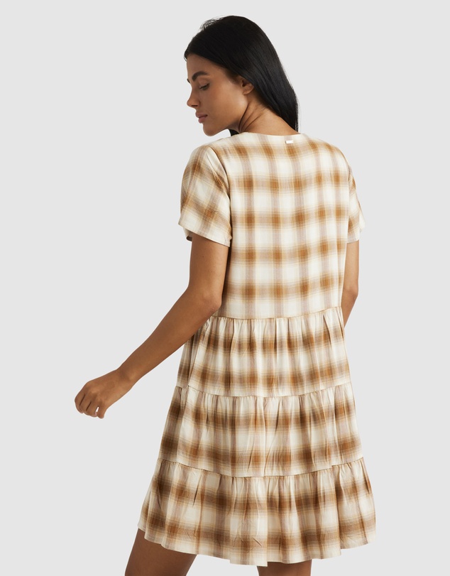 RVCA - Plaid Heights   Mini Dress For Women