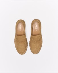 Walnut Melbourne - Coco Leather Loafer