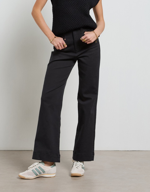 DRICOPER DENIM - Maarte Black Wide Leg Jeans