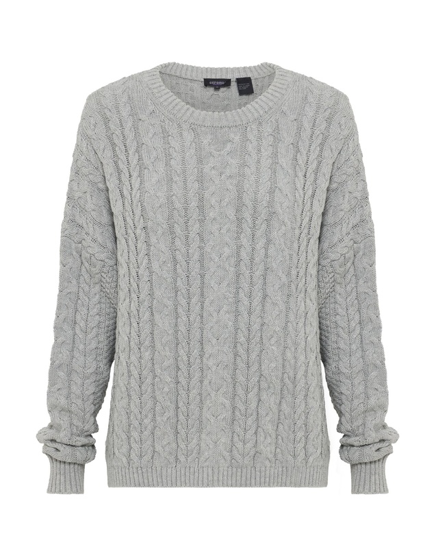 Oxford - Evie Cable Knit Crew Neck