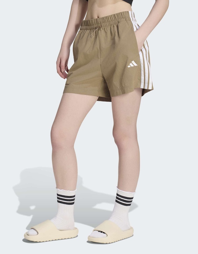 adidas Sportswear - Essentials 3-Stripes Lifestyle Woven Shorts Womens
