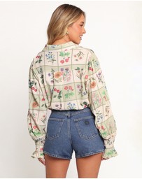 Petal & Pup - Tomi Long Sleeve Shirt - Flower Market