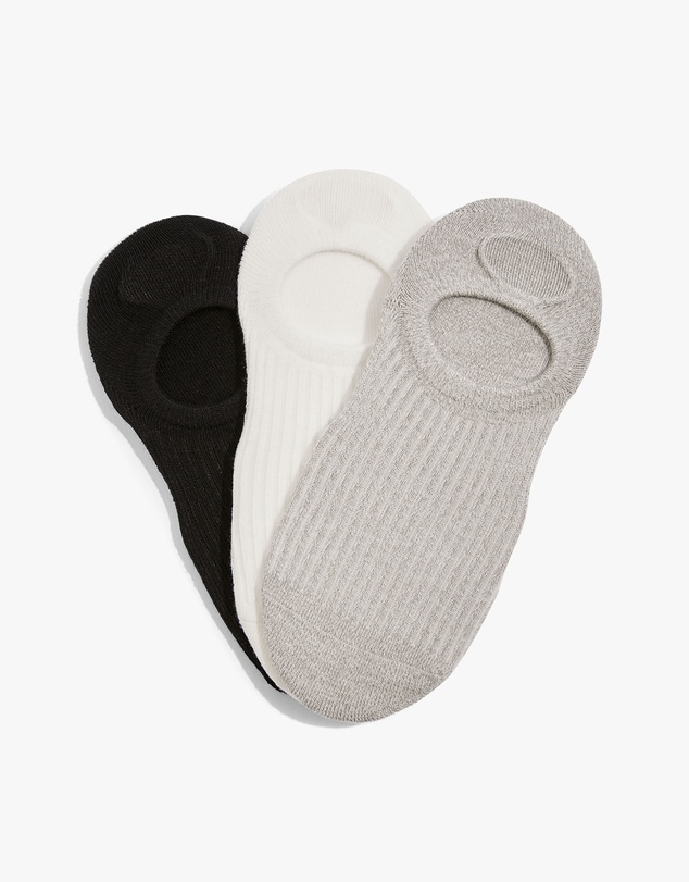 Country Road - Australian Cotton Rib No-show Sock Pack Of 3