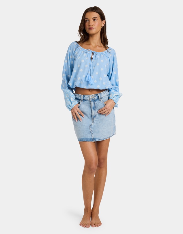Roxy - Womens Cactus Flower Long Sleeve Top