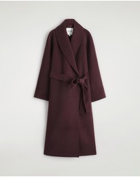 COS - Shawl Double Coat