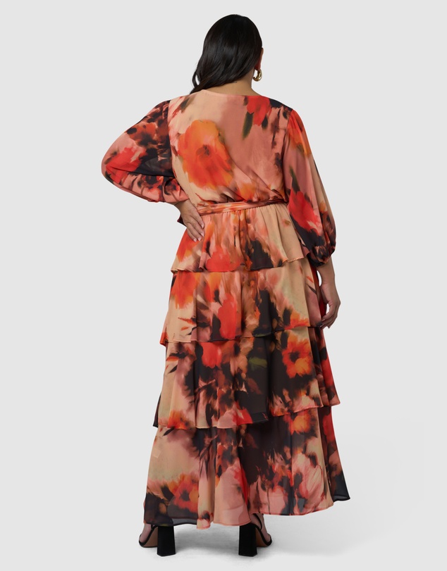 Pink Dusk by Curve Project - Temptress Maxi Dress
