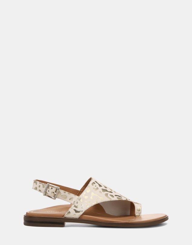 Vionic - Ella Sandal - White Leopard