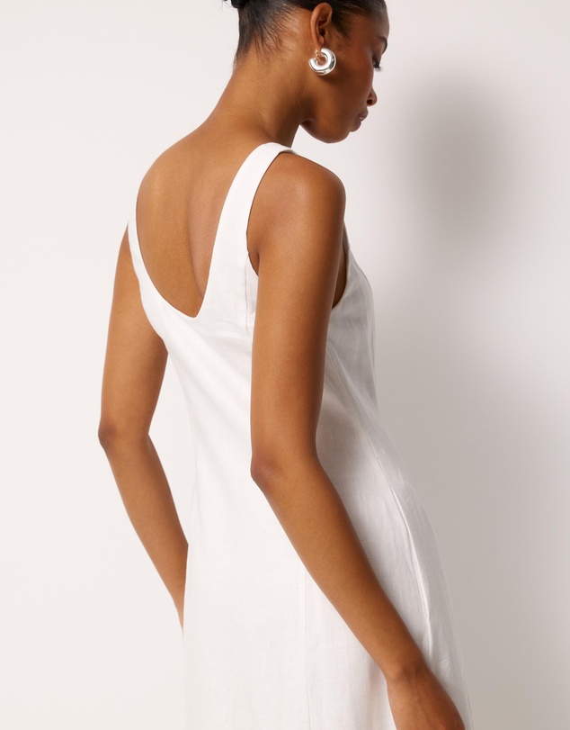 AERE - Fern Linen Maxi Dress